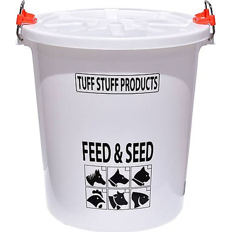 12-gallon Feed & Seed Storage Drum With Locking Lid