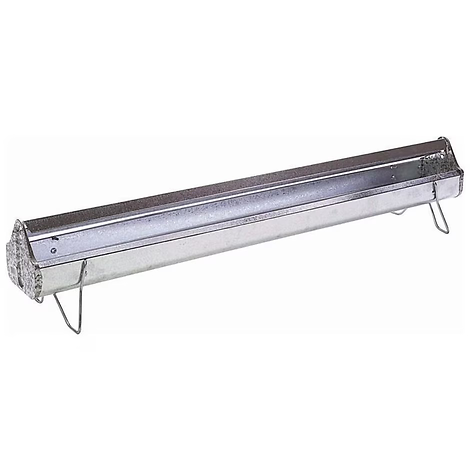 REEL TOP POULTRY RANGE FEEDER GALVANIZED 36 IN