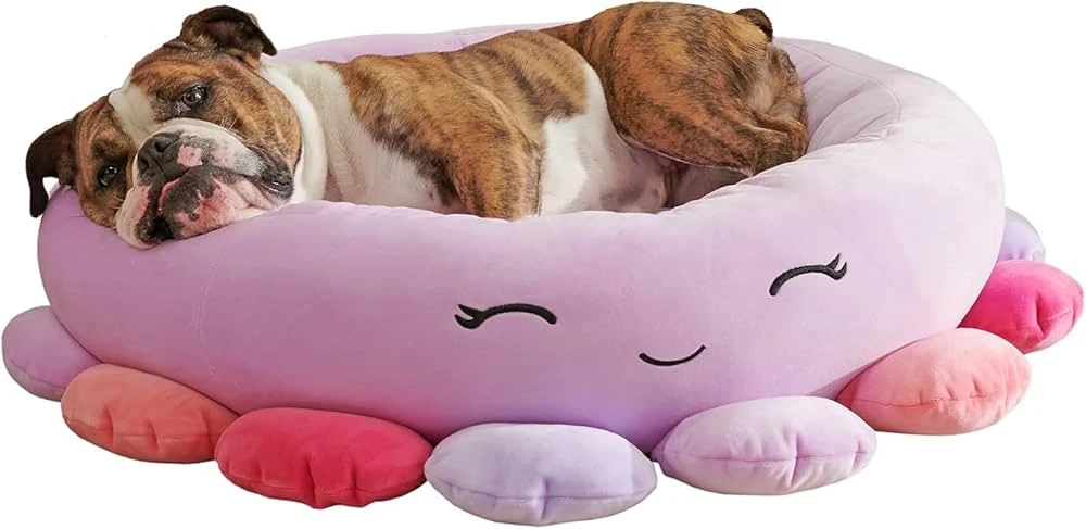 SQSHM OCTOPUS BED PRPL 30"