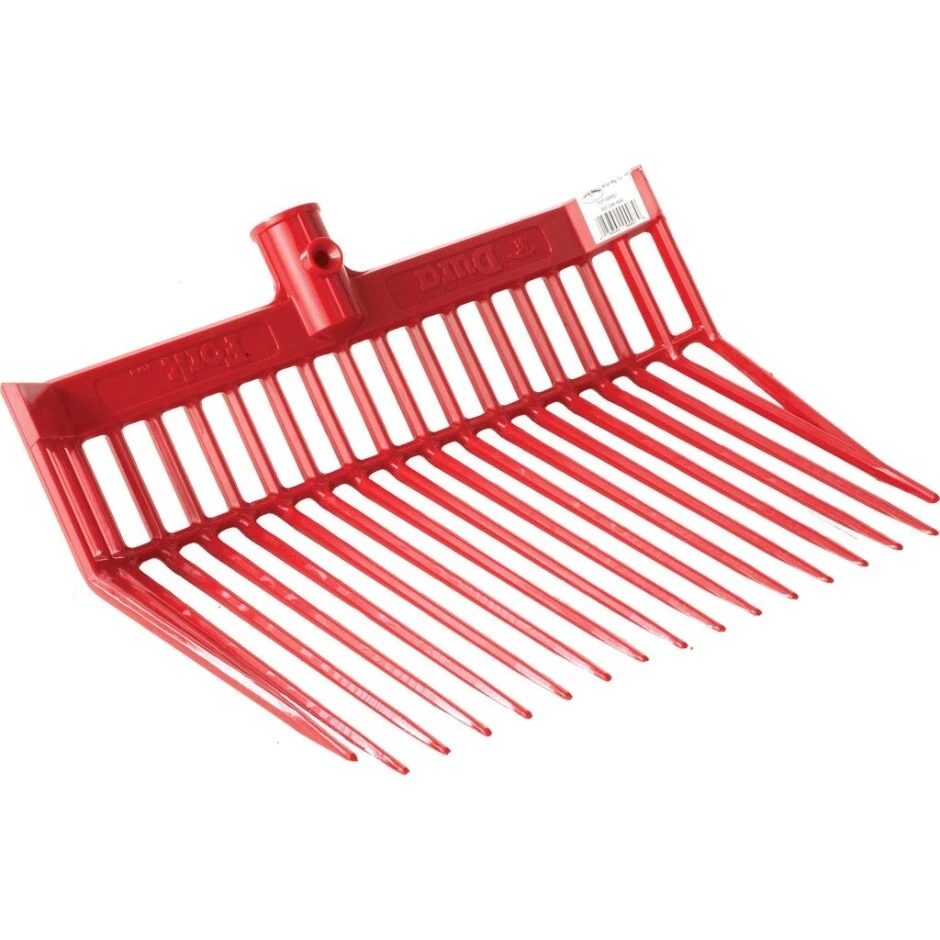 Little Giant Dura Fork Replacement Head 13 X 15 Inch Red