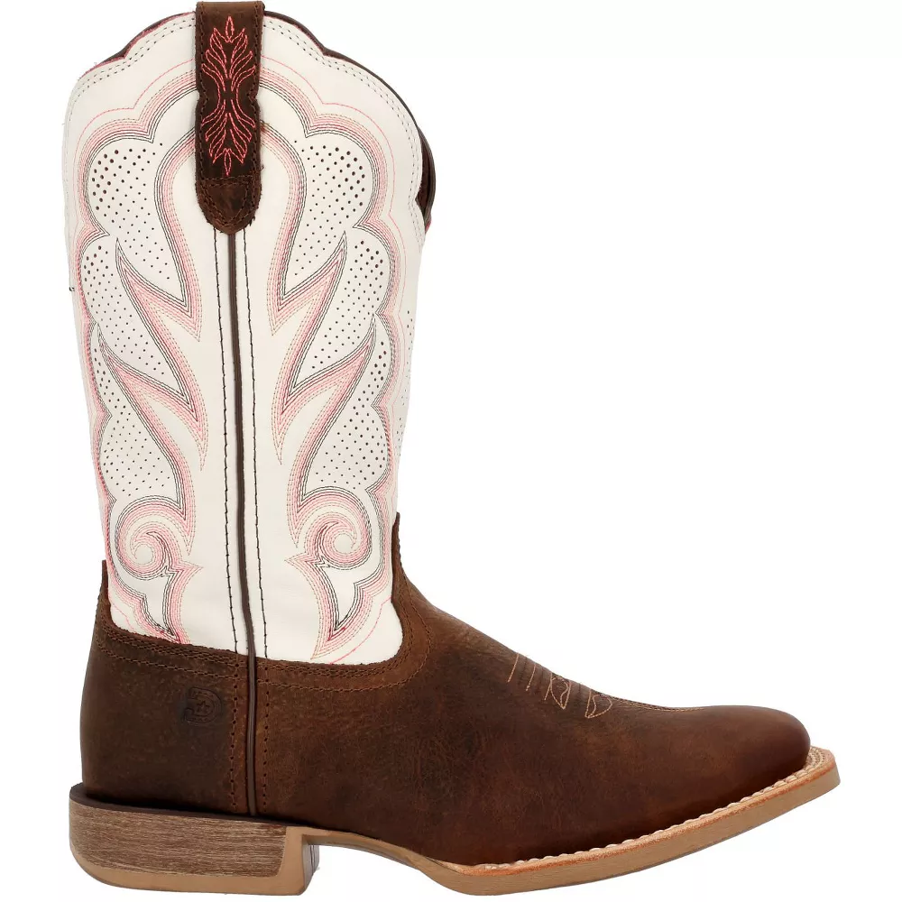 Durango Lady Rebel Pro Women's White Ventilated Western Boot Size 9.5