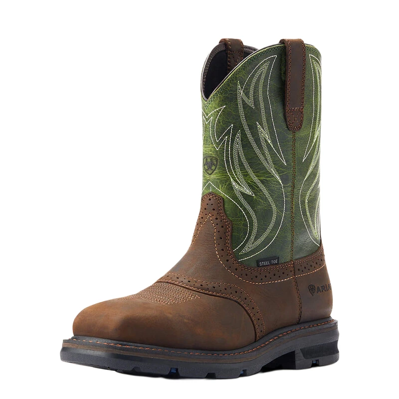 Ariat Men's Sierra Shock Shield Steel Toe Western Work Boot