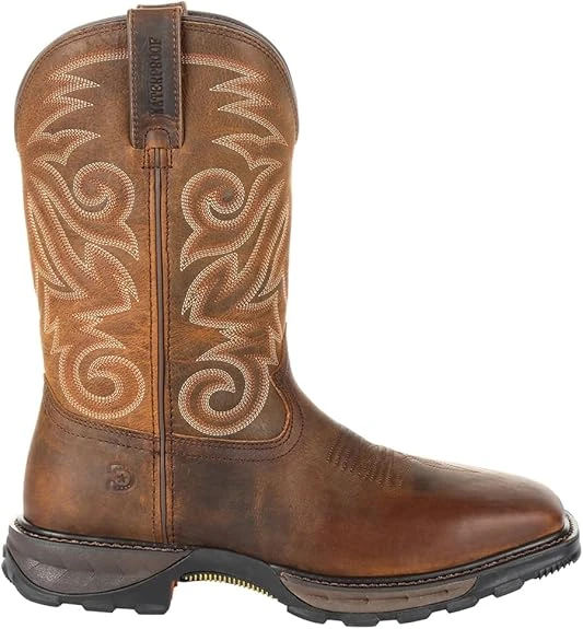 Maverick Xp Steel Toe Waterproof Western Work Boot, Burly Brown, Size 13 Medium