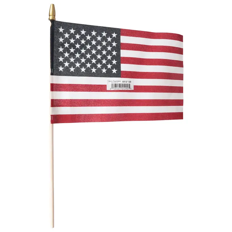 8x12 US Hand Flag