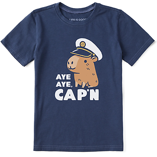 AYE AYE CAP'N CAPYBARA SS DK BLU