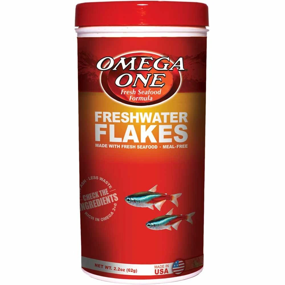 OMEGA  FRESH WATER FLAKES 2.2OZ