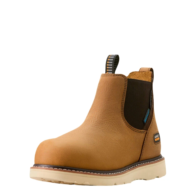 Ariat Women's Rebar Wedge Chelsea Waterproof Composite Toe Work Boot - Size 8.5