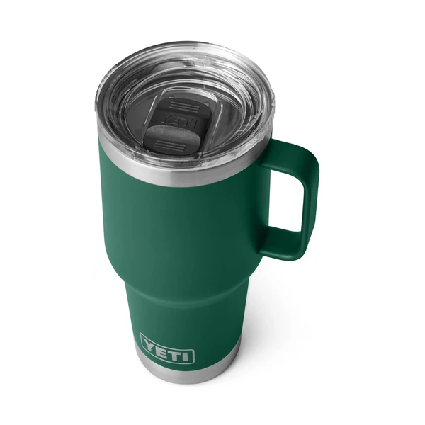 Rambler 30oz Travel Black Forest Green