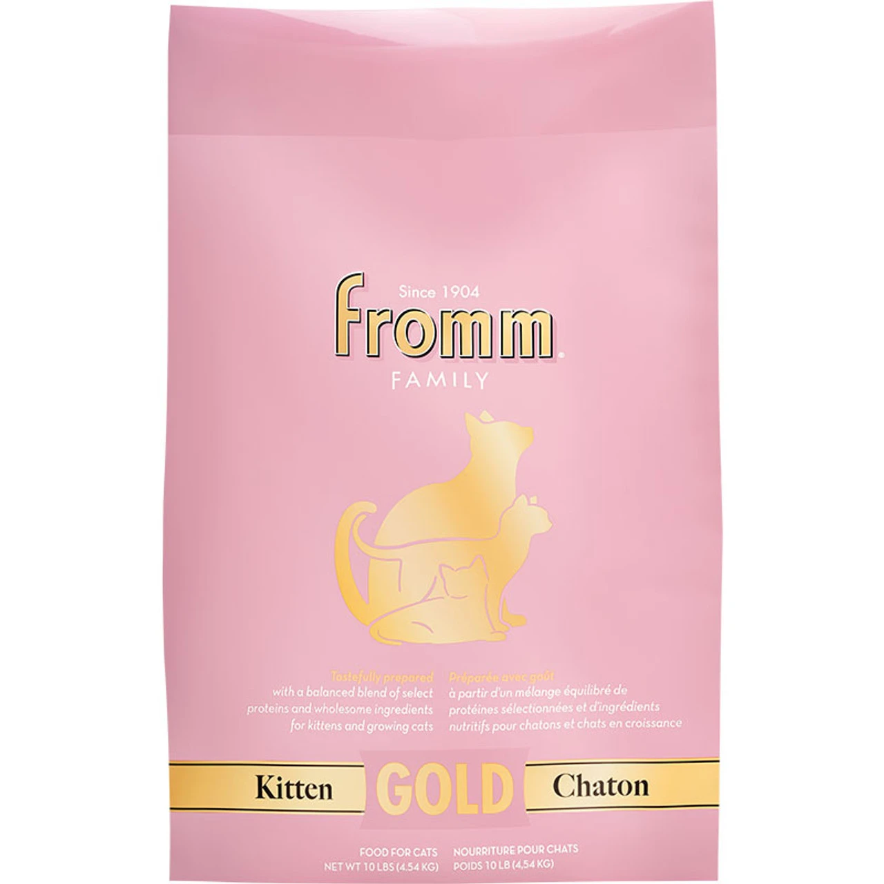 FROMM FAMILY Gold Kitten CAT Food 10 Lb