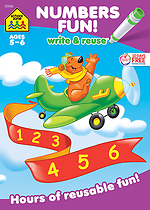 Number Fun/Write & Reuse Workbook