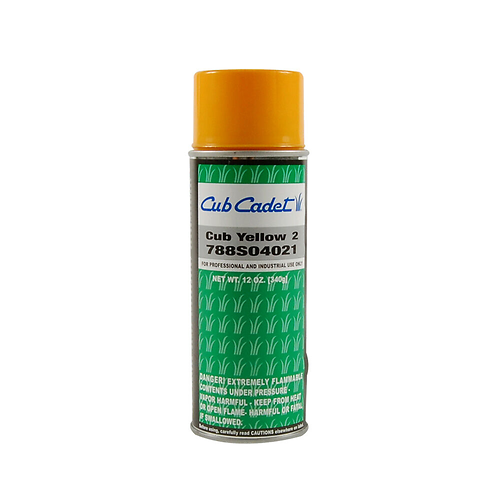 CUB CADET YELLOW SPRAY PAINT