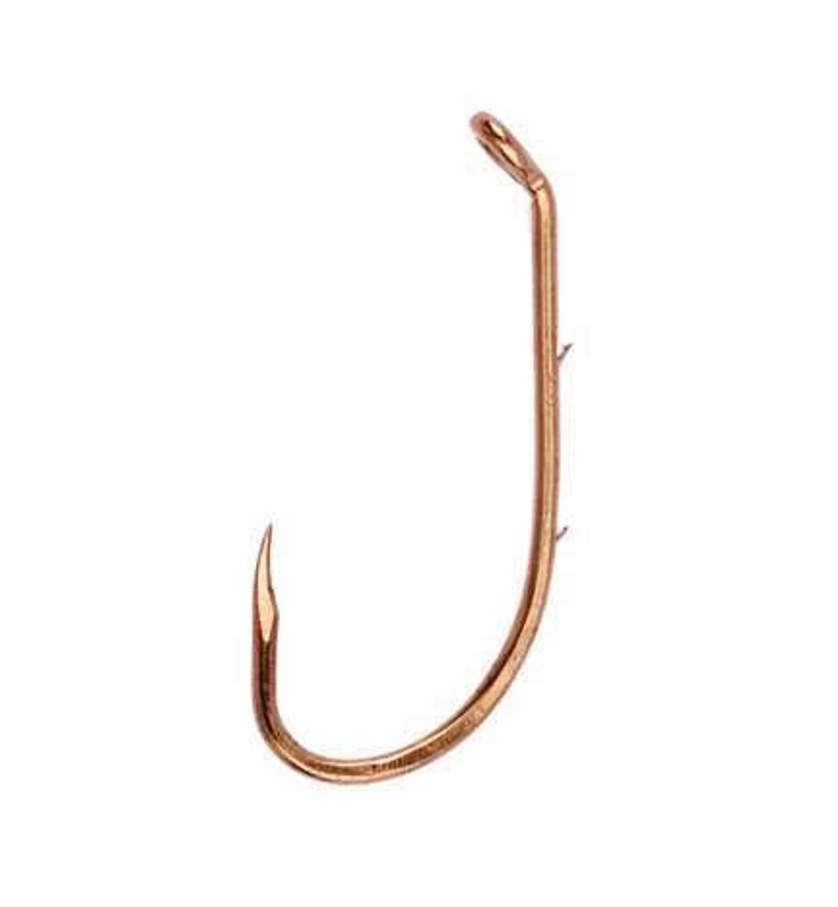 Eagle Claw Lazer Sharp L181 Baitholder Down Eye Offset Hooks Small - Size 6