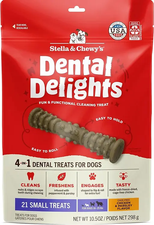 Dental Delights Small Dog Treats 21CT