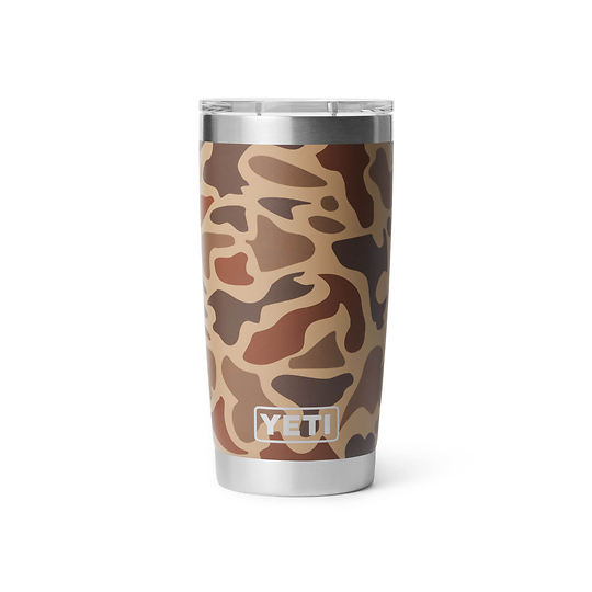 Rambler 20oz Tumbler Wetland Camo