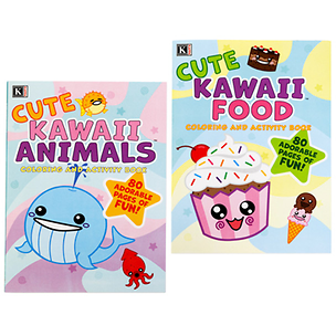 ACTIVITY BOOK KAWAII CHARACTERS