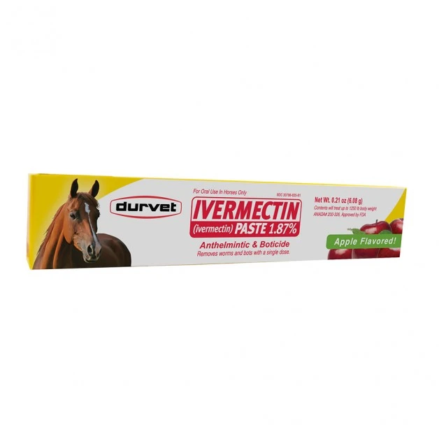 Durvet Ivermectin Dewormer Paste for Horses