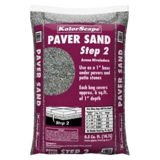 KOLORSCAPE STEP 2 FINE LEVELING SAND 1/2 CUBIC FOOT 63/PALLET