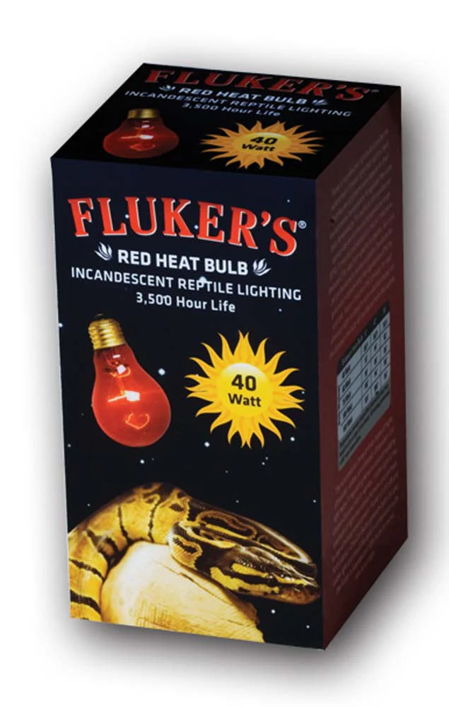 Fluker's Red Heat Bulb