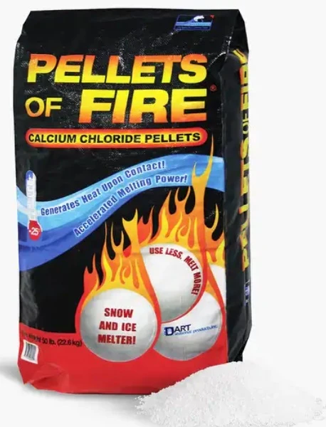Pellets of Fire 50 lb. Calcium Chloride Pellets