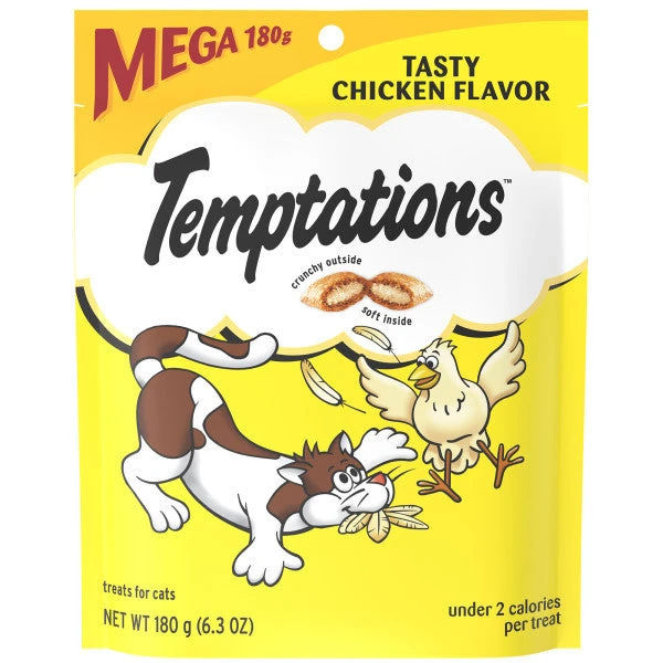 Temptations Chicken Flavor Cat Treats, 6.35 Ounce Package
