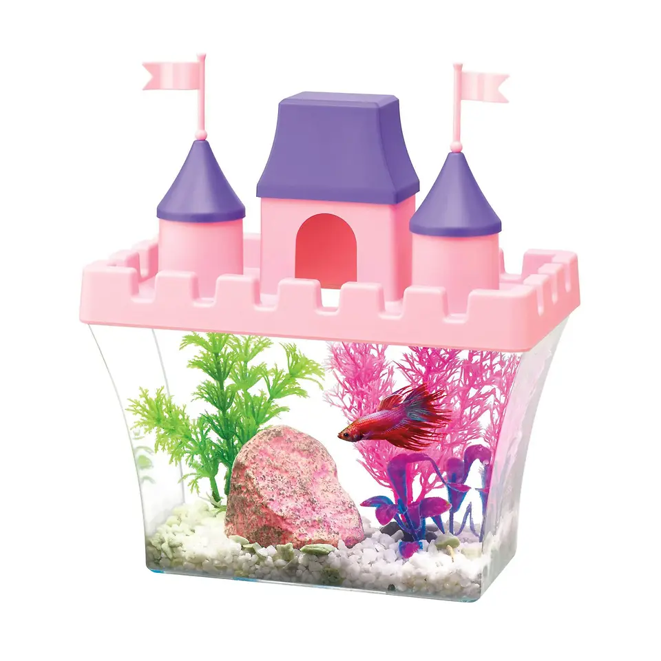 Aqueon Princess Castle Aquarium Kit 0.5 gal