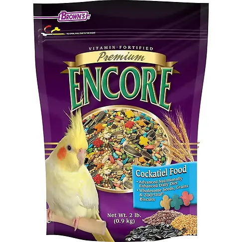 Brown's Cockatiel Encore Food 2lb