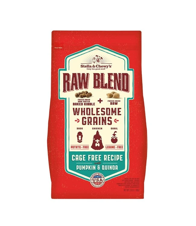 22 Pound Cage-free Dog Raw Blend With Wholesome Grains