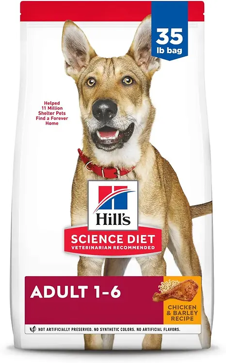 Science Diet Adult Chicken & Barley Recipe Dry Dog Food, 30 Lb Bag