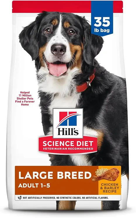 Science Diet Adult Large Breed Chicken & Barley Recipe Dry Dog Food, 33 Lb
