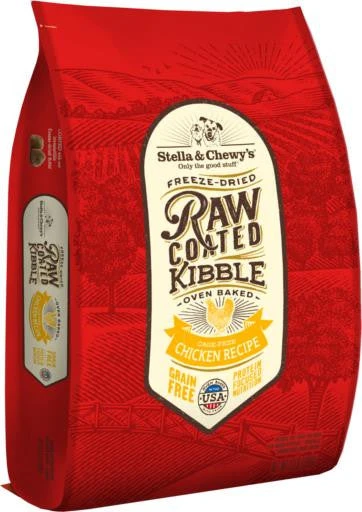 22 Lb Raw Coated Grain-free Cage-free Chicken Recipe Dog Food