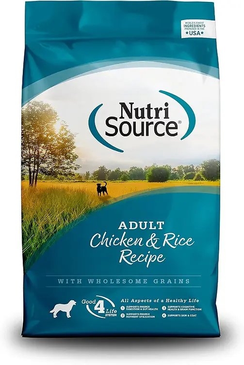 Adult Dry Dog Food with Chicken Flavor, 26 Pounds Bag