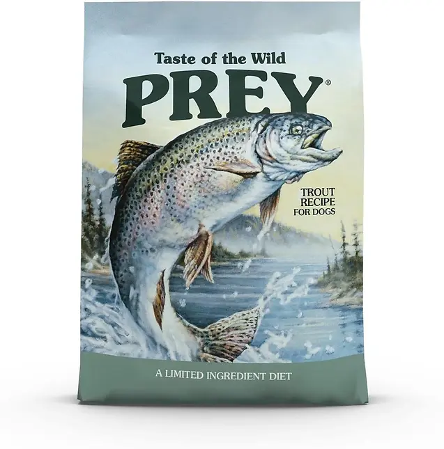 Prey Trout Grain-free Dog Food 25 Lb - Limited Ingredient Recipe