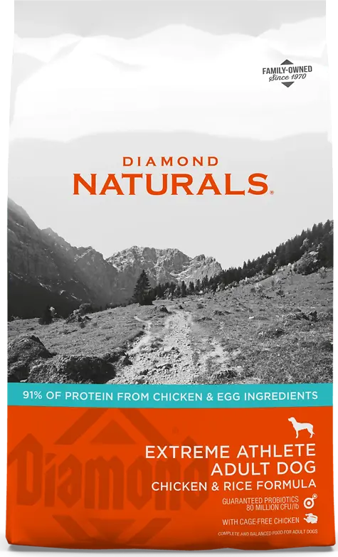40 Lb. Diamond Naturals Extreme Athlete Dog Food For Active Dogs