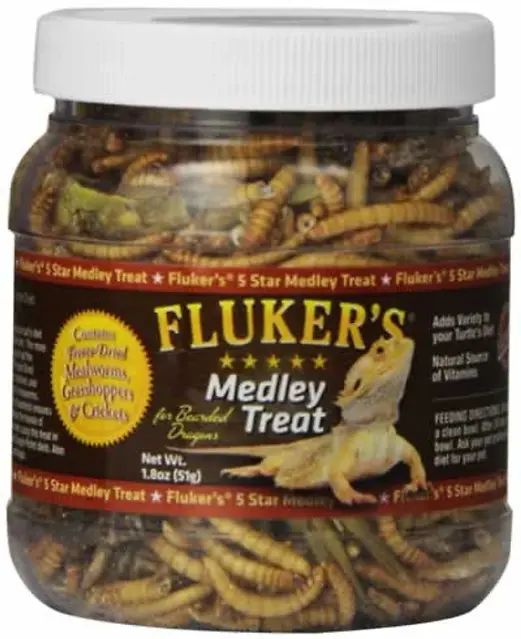 Bearded Dragon Medley Treat, 1.8 Ounces - Nutritional Snack
