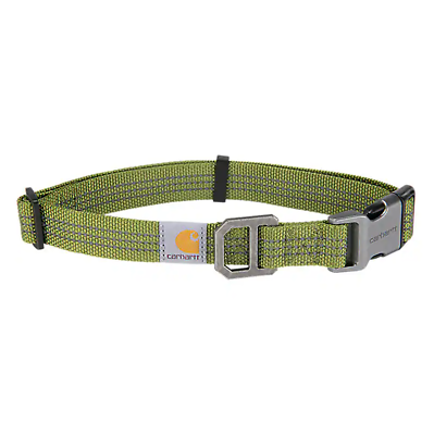 CARHARTT DOG COLLAR LIGHT MOSS Medium