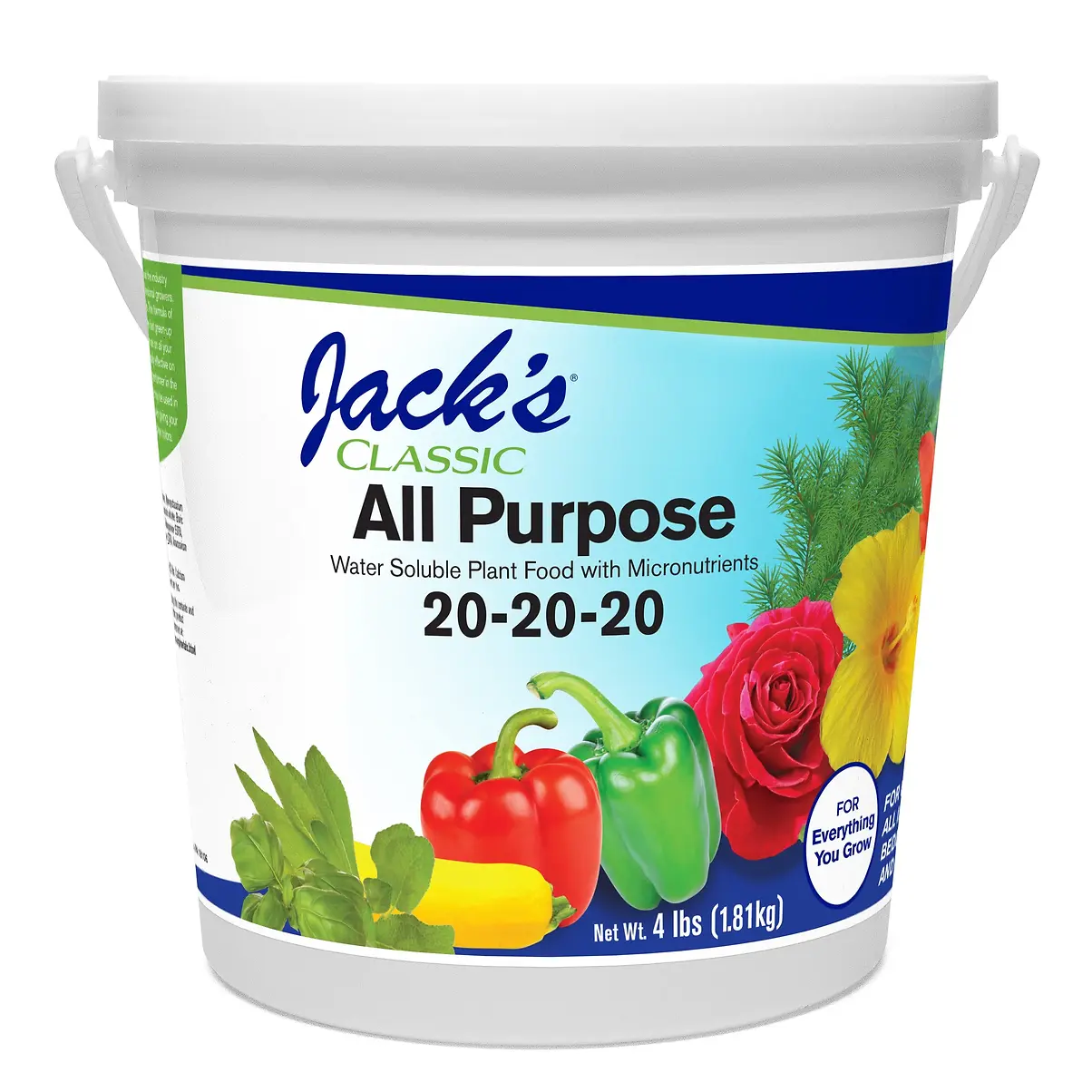 Jack's Classic 20-20-20 All Purpose Fertilizer 4lb