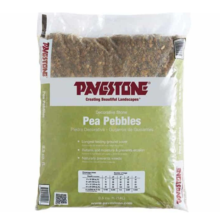 Pavestone Pea Pebbles .5 Cubic ft