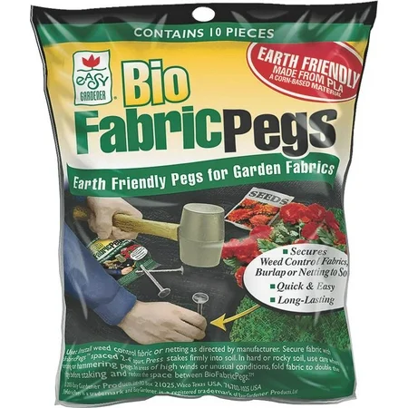Bio Fabric Pegs 10Pk