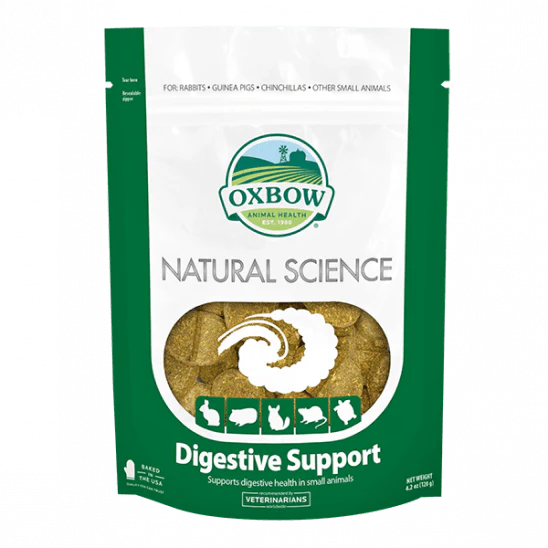 Oxbow Natural Science Digestive Support Hay Tabs, 60ct