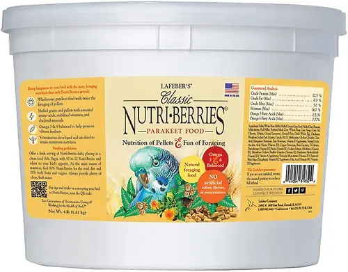 Lafeber's Classic Nutriberries Parakeet 4lb