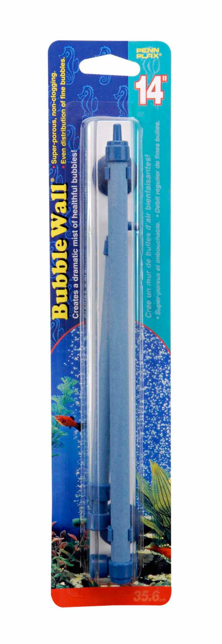 Penn Plax Bubble Wall 5 Gallon Tank 14"