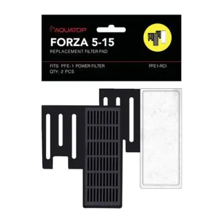 Aquatop Forza 5-15gal Replacement Filter Pads with Activated Carbon
