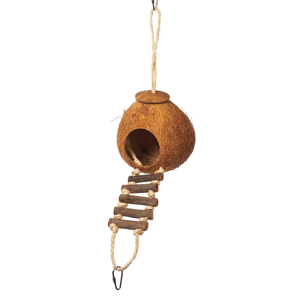 Prevue Pet  Coco Hideaway w/ LAdder Bird Toy