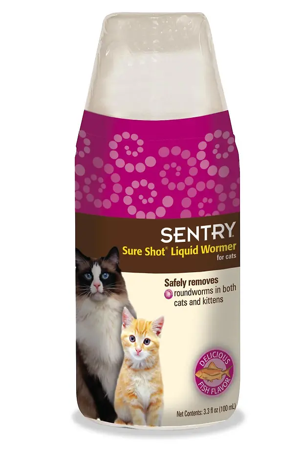 Sentry Sure Shot Liquid Cat Wormer 100ml