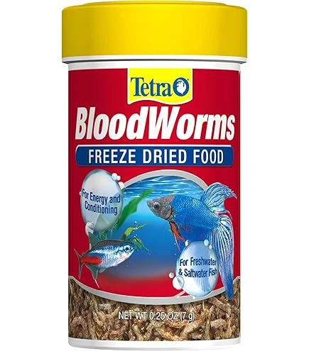 Tetra Bloodworms Freeze-Dried Food 0.25oz