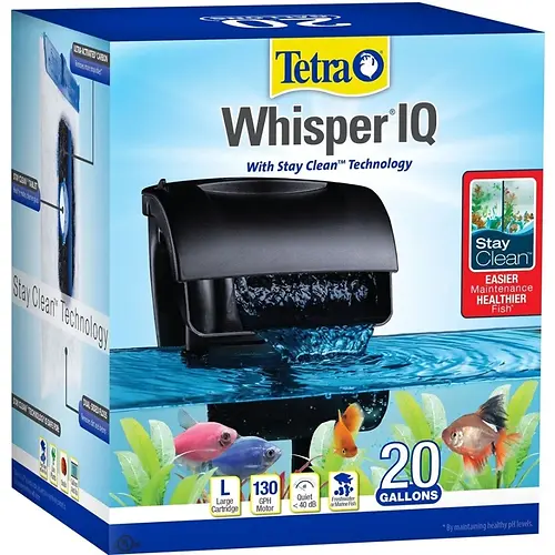 TETRA WHISPER IQ 20GAL FILTeR