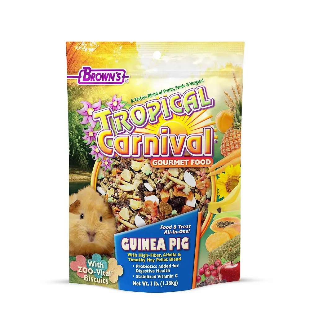 Brown's Tropical Carnival Guinea Pig Food