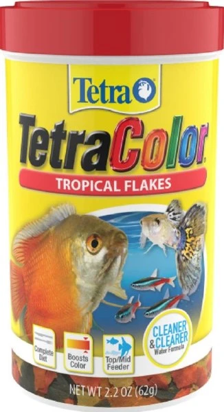 Tetra Color Tropical Flakes 2.2oz