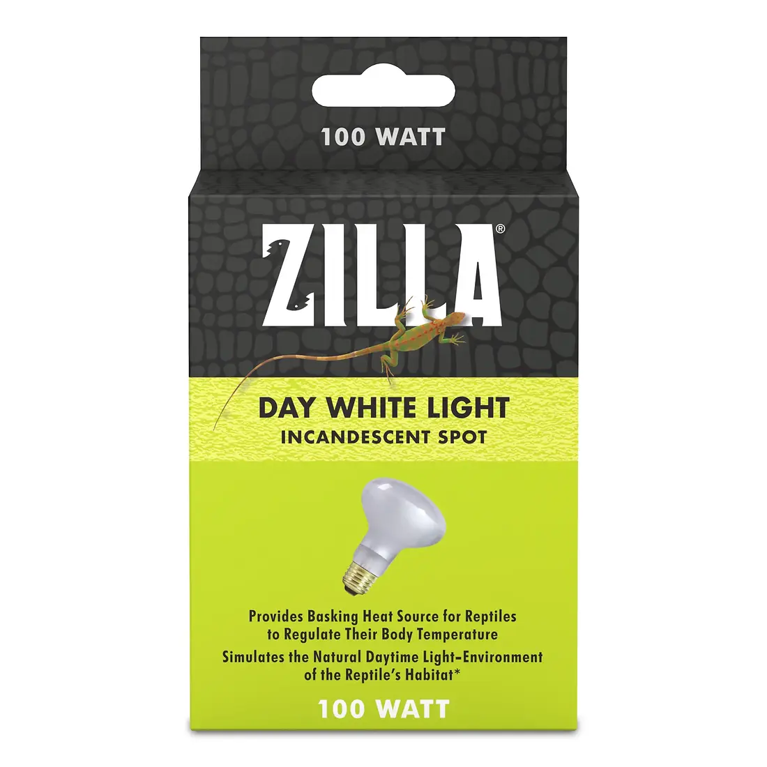 Zilla Day White Light Incandescent Spot Bulb 100watt