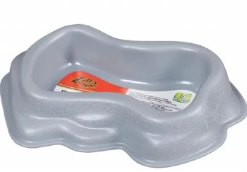 Zilla Decor Durable Dish Gray - Medium